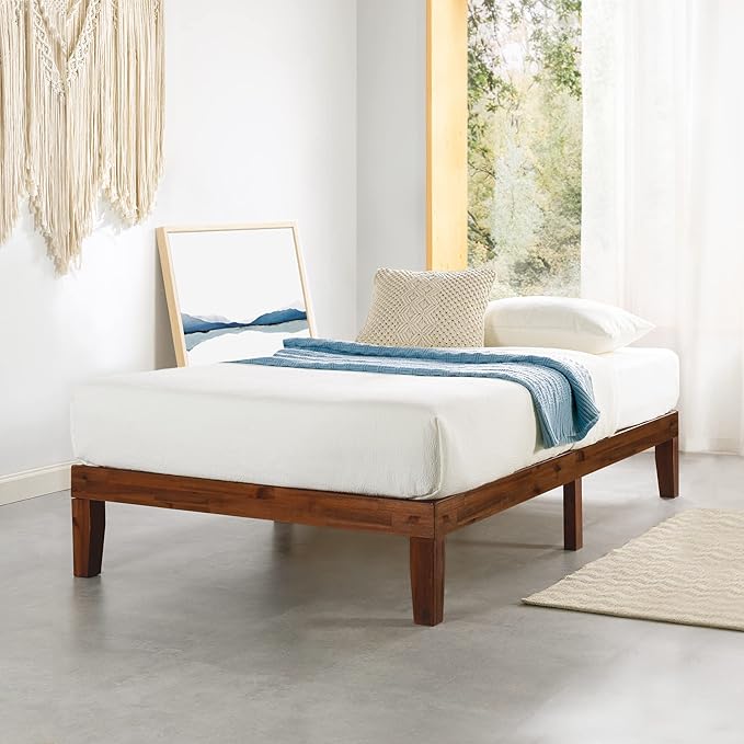 Mellow Naturalista Classic 12 Inch Solid Wood Platform Bed