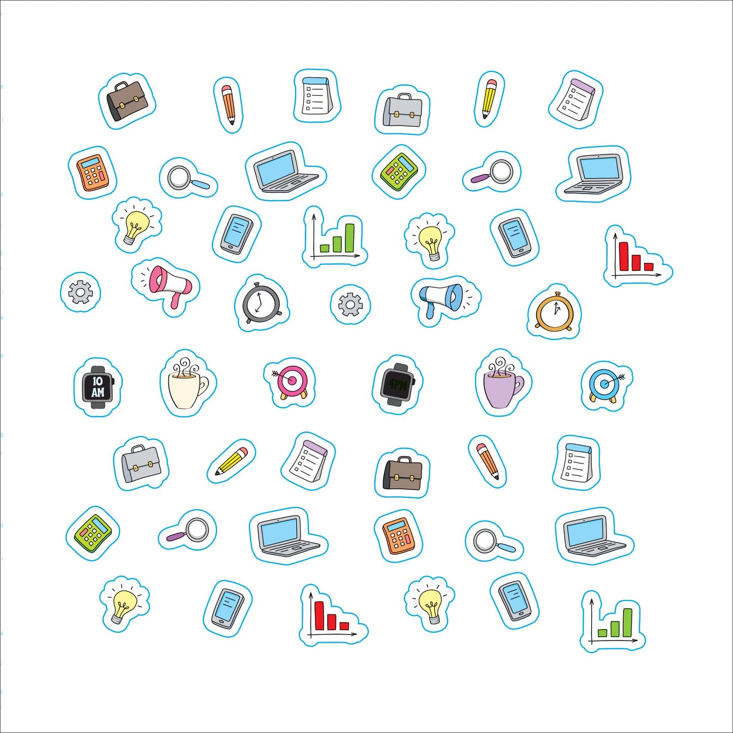 Plan It! A Sticker Book for All Your Productivity Needs (2,500 stickers!)