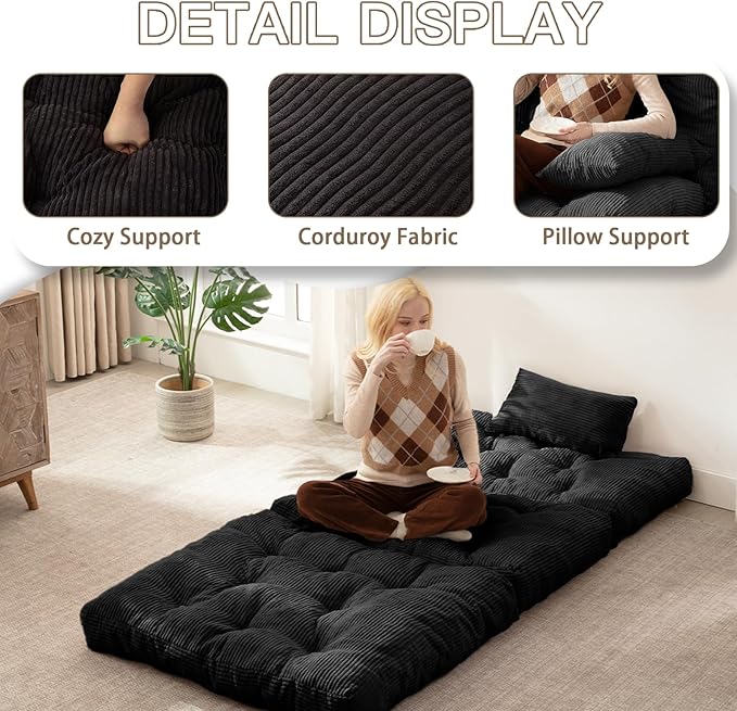 Folding Sofa Bed, Convertible Sleeper Chair