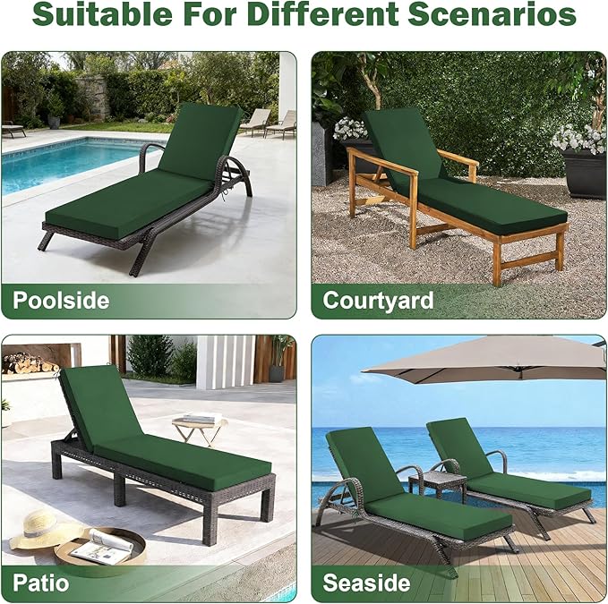 Chaise Lounge Cushions Outdoor, Outdoor Chaise Cushion