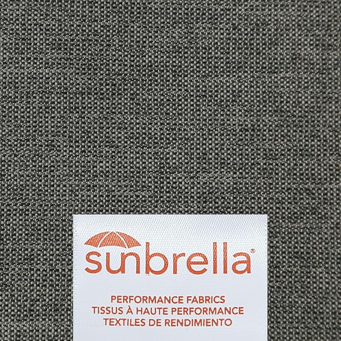 Sunbrella Outdoor Deep Seat & Back Cushion Set, 24 x 24 Inch Water Repellent