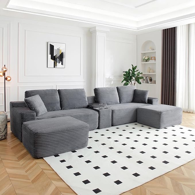 125" Oversized Sectional Couches