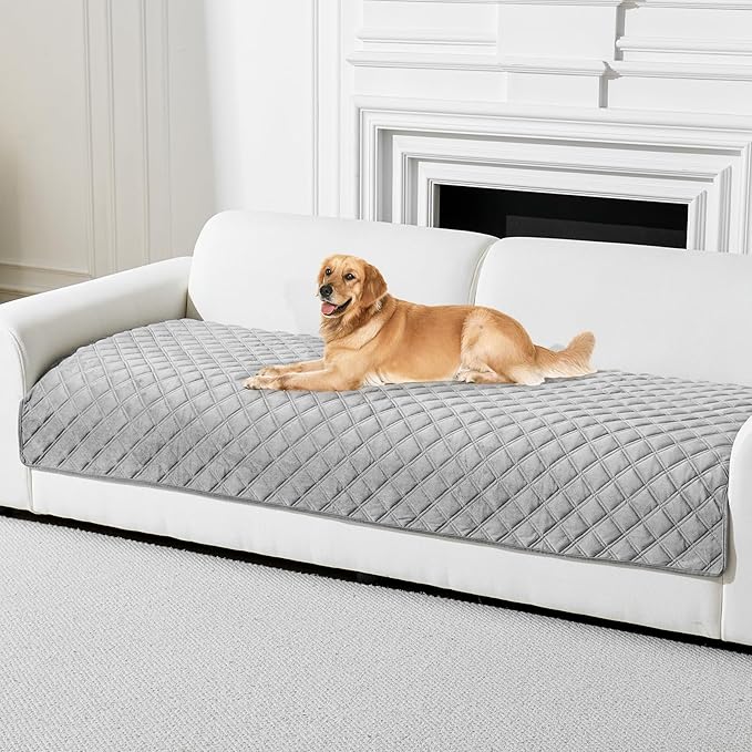 Deep Dream Velvet Couch Cover for Dogs Washable, Sectional Couch Covers
