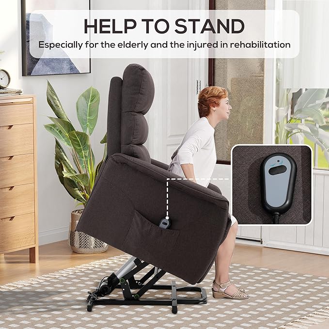 HOMCOM Power Lift Recliner Chair