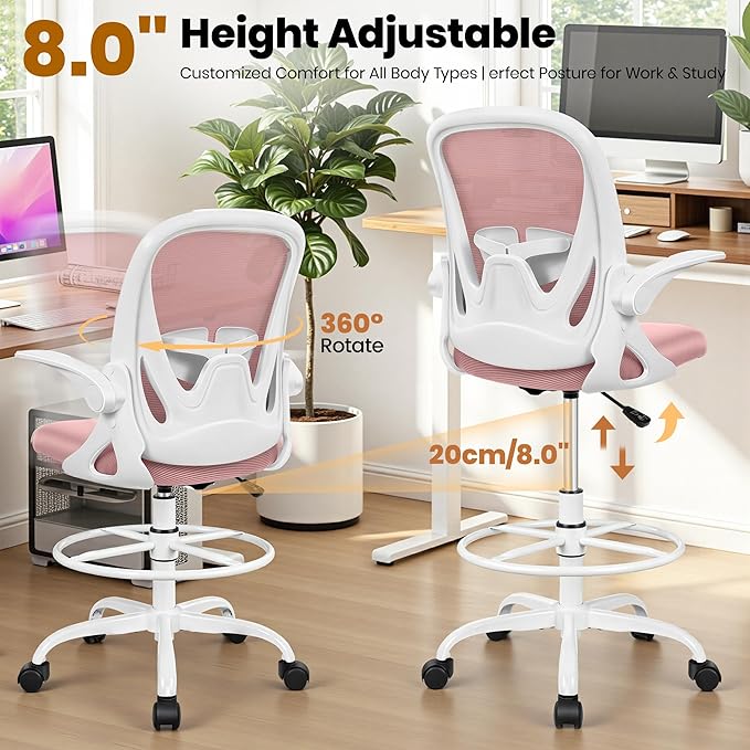 Primy Drafting Chair Tall Office Chair