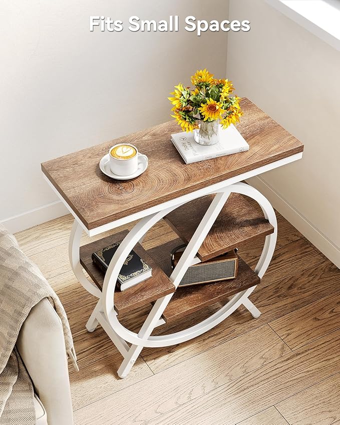 LITTLE TREE End Table, Narrow Side Table