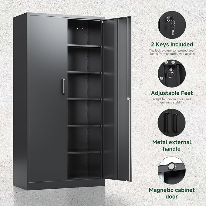 Letaya Metal Garage Storage Cabinets