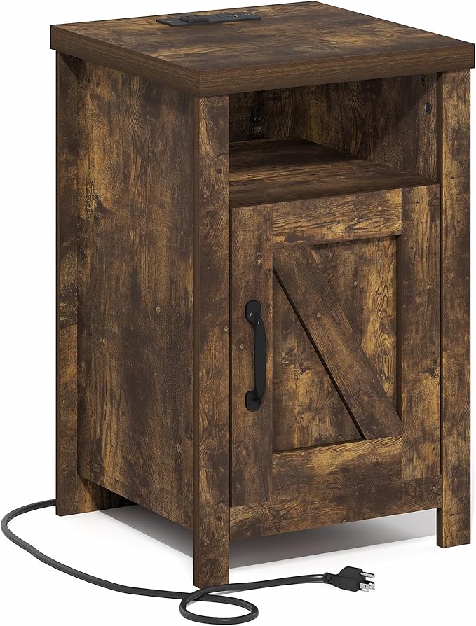 Furinno Farmhouse Night Stand