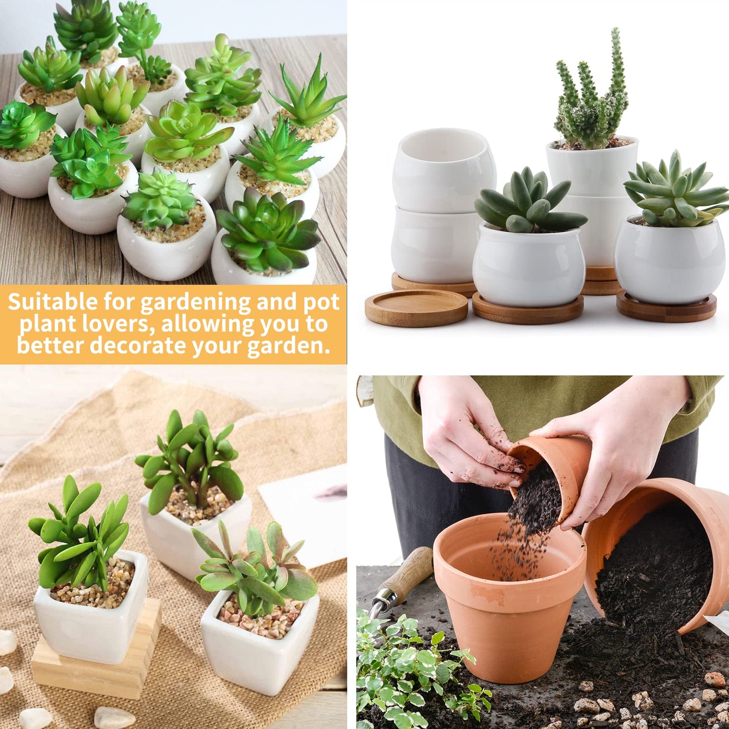 Bivethoi 150pcs Plant Pot Hole Cover - Bonsai Drainage Mesh Screens (3 Sizes, Black)