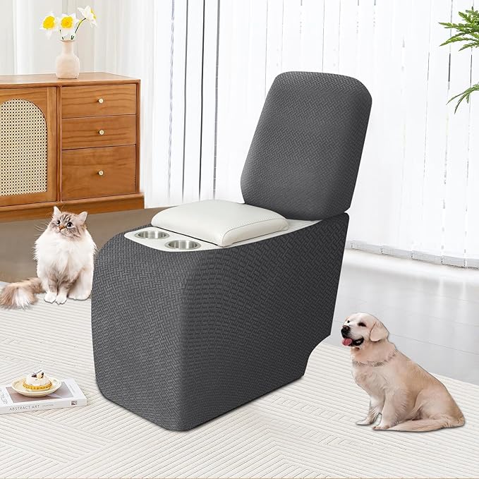 ALIECOM Recliner Sectional Couch Covers L Shape Stretch Corner Reclining