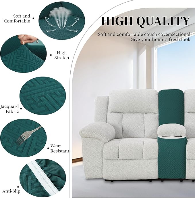 100% Waterproof Sectional Recliner Couch Covers