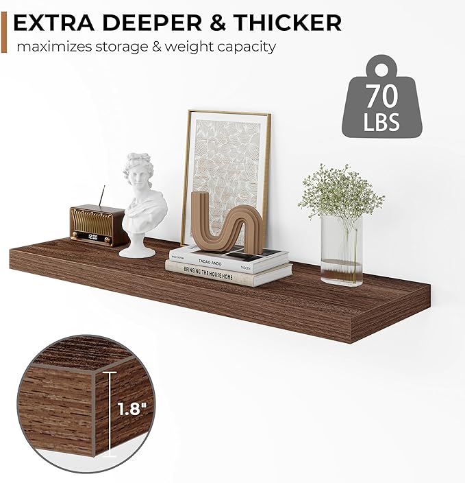 Fun Memories Floating Shelves