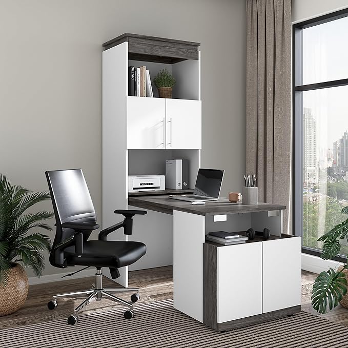 Bestar Orion 30W Tall Storage Cabinet