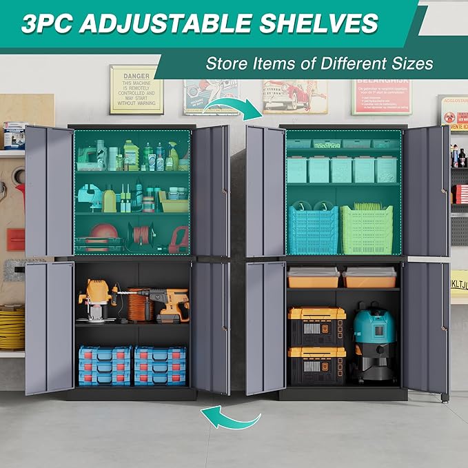 SISESOL Metal Storage Cabinets
