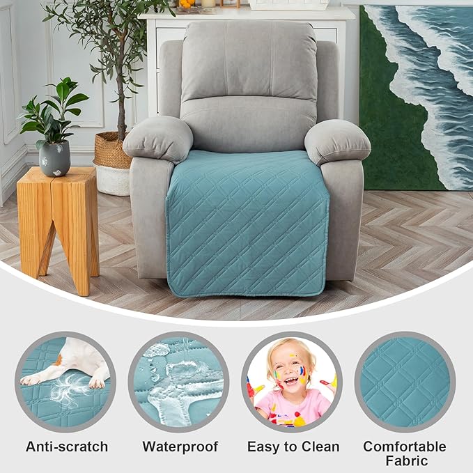 Genina Waterproof Recliner Chair Covers, Recliner Cover