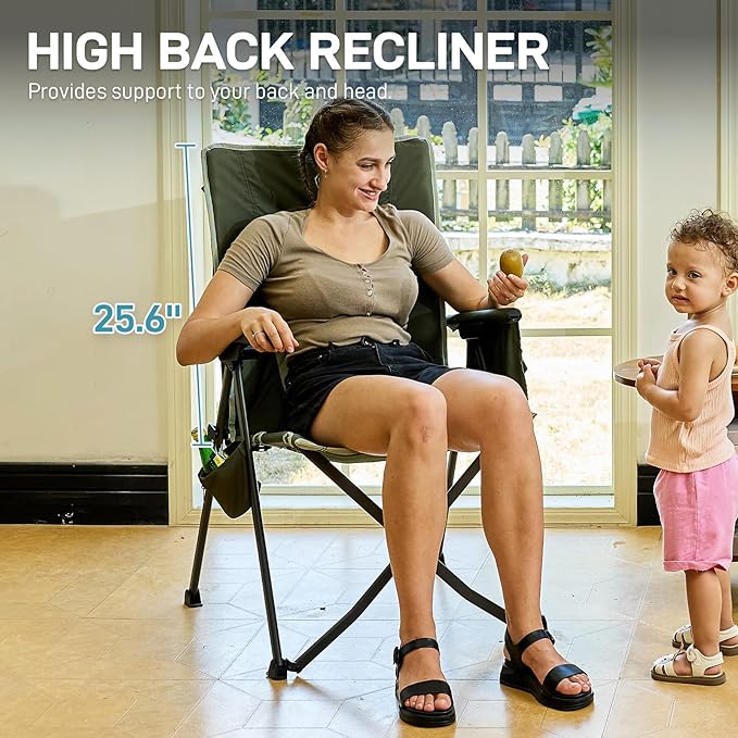 EVER ADVANCED Reclining Camping Chairs