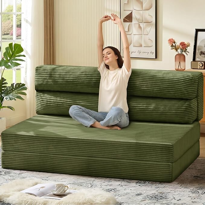 JUIKURY Folding Sofa Bed, Convertible Sleeper Chair