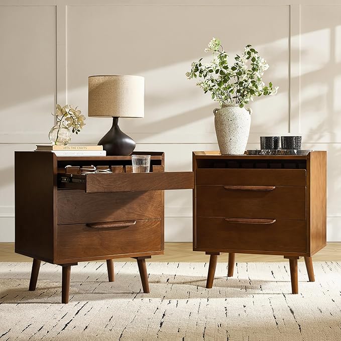 HULALA HOME 2 Drawer End Table