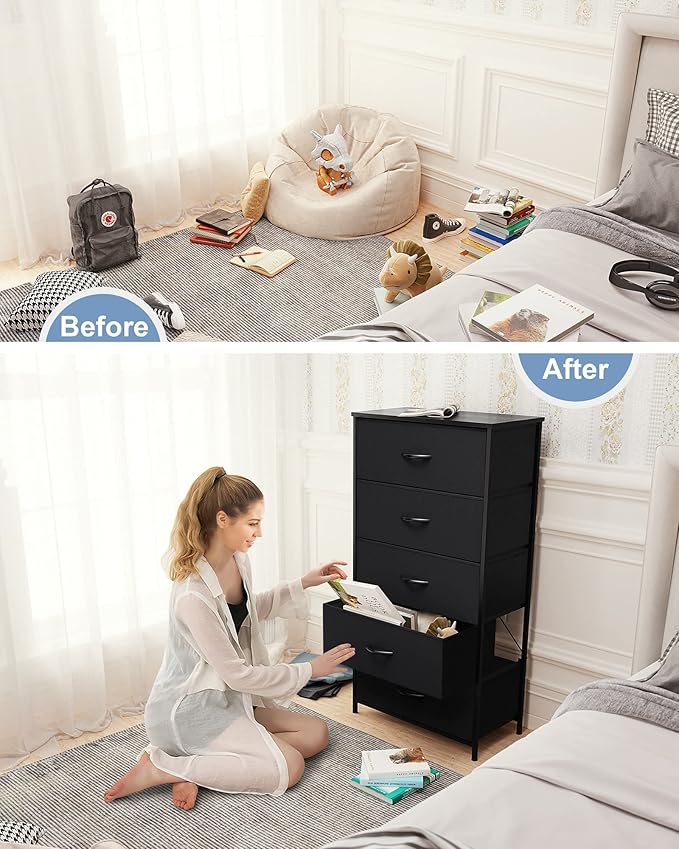 Crestlive Products Vertical Dresser Storage Tower