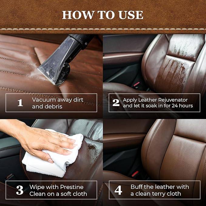 Leather Care & Preservation Set - 16 oz | Leatherique Rejuvenator Oil &