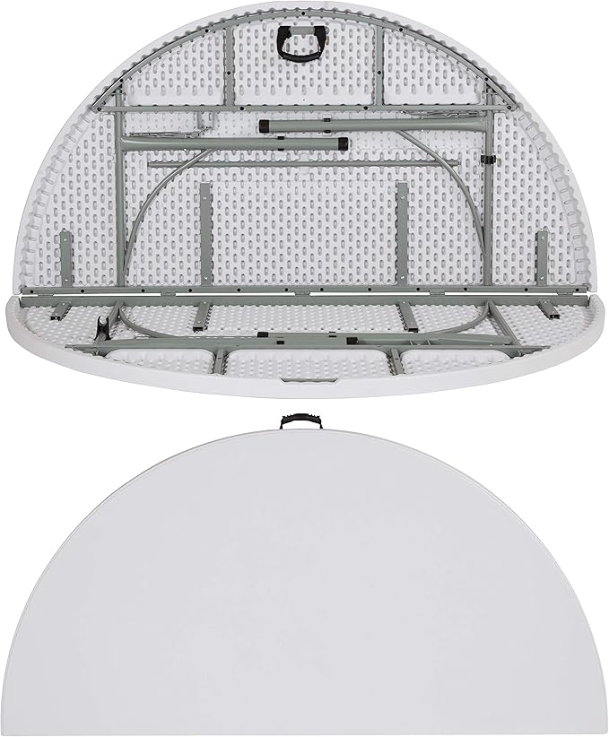 Flash Furniture Stonewall 6' Round Plastic Folding Event Table