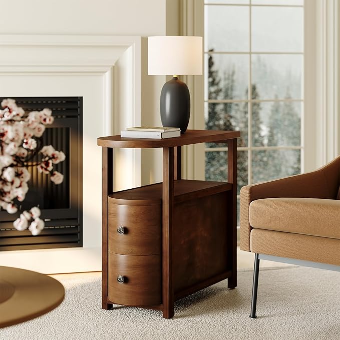 LITTLE TREE Solid Wood End Table