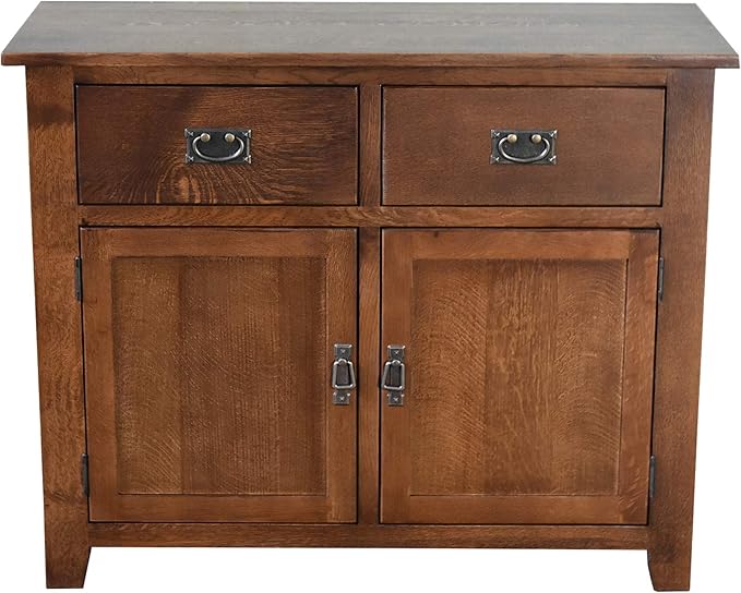 Crafters and Weavers Mission 2 Door 2 Drawer Cabinet