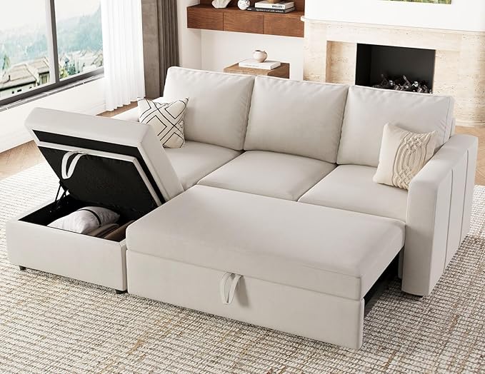 Belffin Modular Sectional Sleeper Sofa