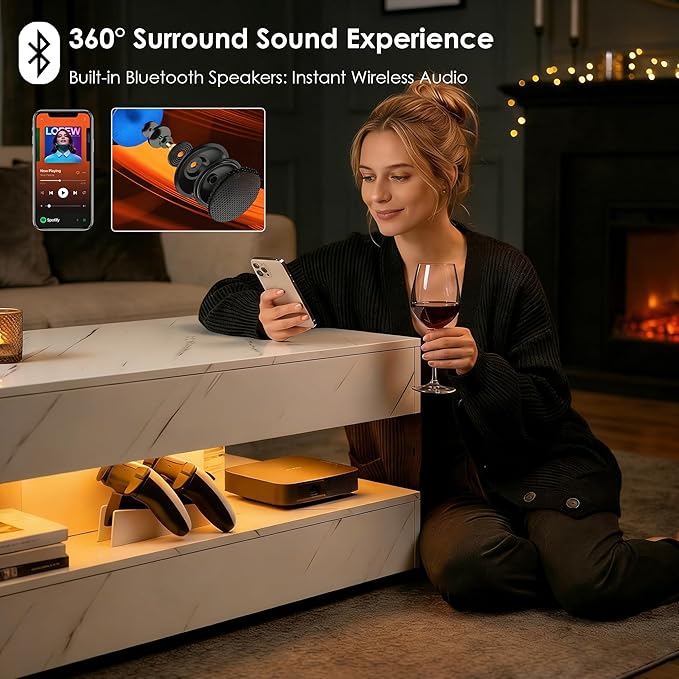 47.2" LED Smart Coffee Table