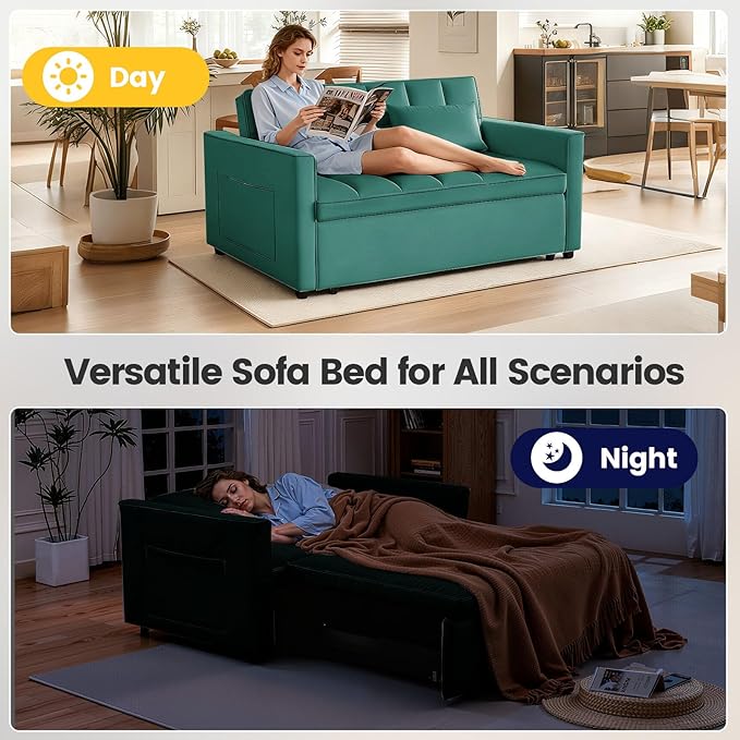 Convertible Sofa Bed, Pull Out Couch