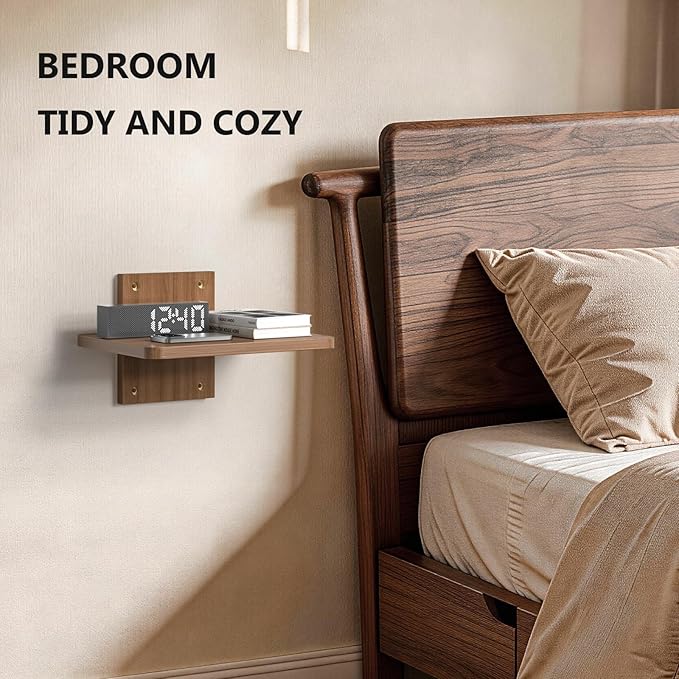 WALI Floating TV Shelf, 1 Tier Projector Shelf