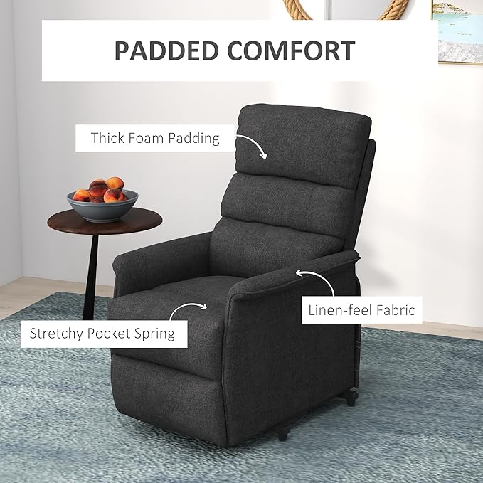 HOMCOM Power Lift Recliner Chair