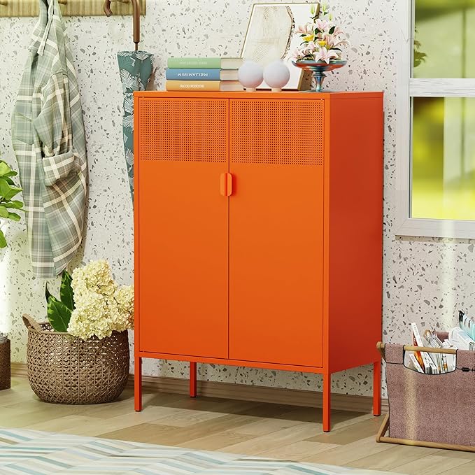 Washsemba 2 Mesh Door Metal Cabinet
