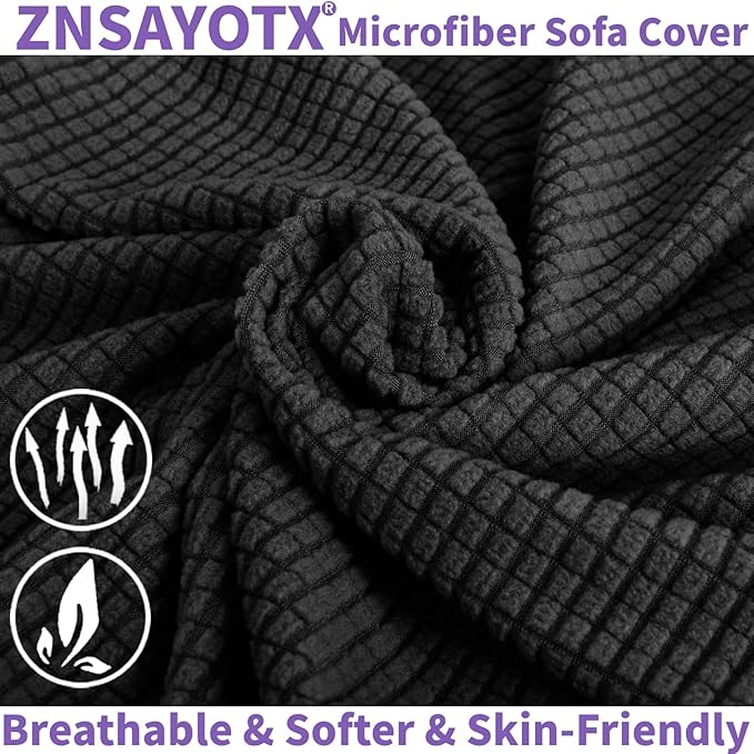 ZNSAYOTX Super Stretch Chair Slipcover Universal Sofa Chair Covers