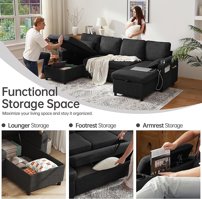 DURASPACE Sofa Bed Pull Out Couch Sleeper