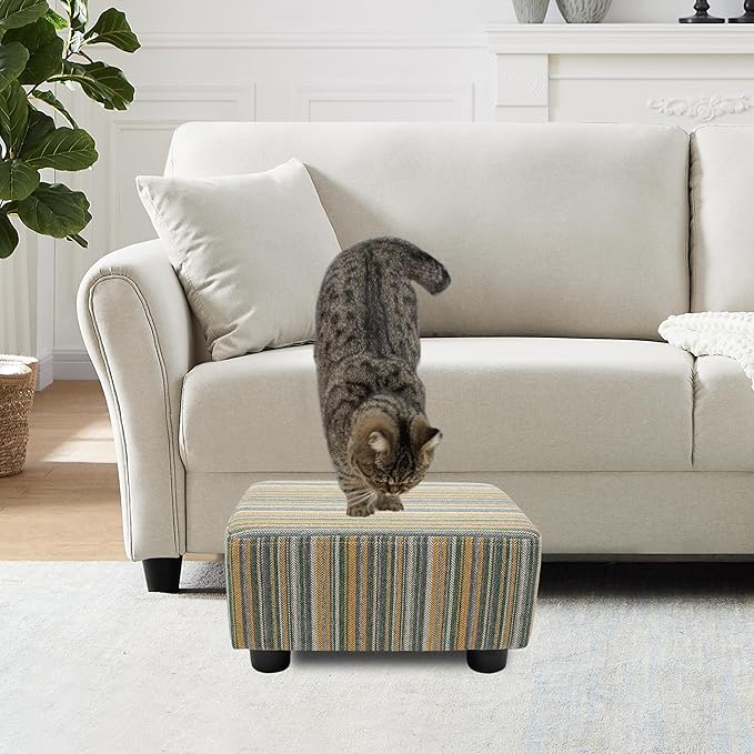 CAROLMADE Small Foot Stool Ottoman Footstool