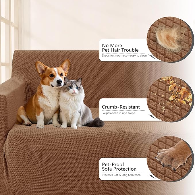 Arfntevss Stretch Sectional Couch Covers L Shaped Corner Sectional Sofa Cover