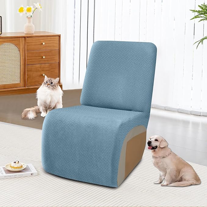 ALIECOM 100% Waterproof Recliner Sectional Couch Covers L Shape Stretch Corner