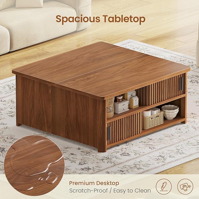 Itaar 31.5" Lift Top Coffee Table