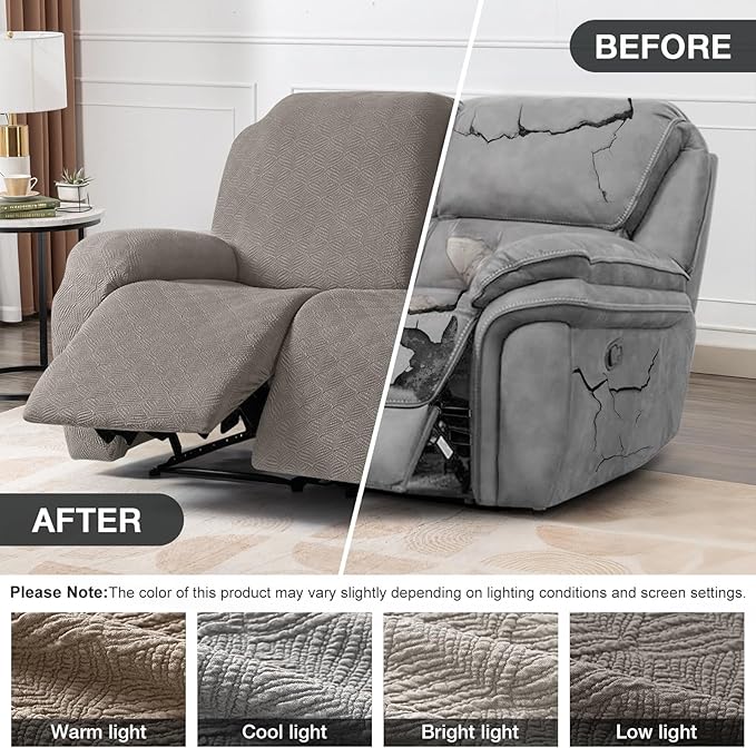 Timeles Recliner Covers Extra Wide Recliner Loveseat Covers Oversized Reclining