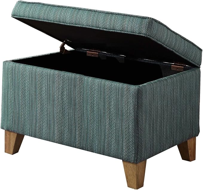 Homepop Home Decor | Medium Square Storage Ottoman
