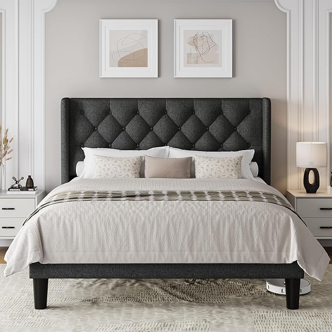 Einhomn Full Size Platform Bed Frame