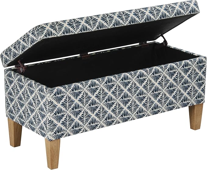 HomePop Large Decorative Storage Bench