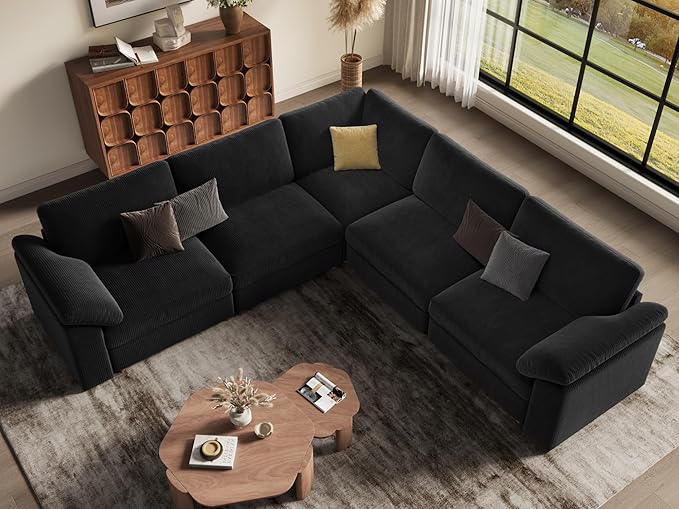 EASE MOOSE Oversized Modular Sectional Sofa, Extra Large L Shape Sectional