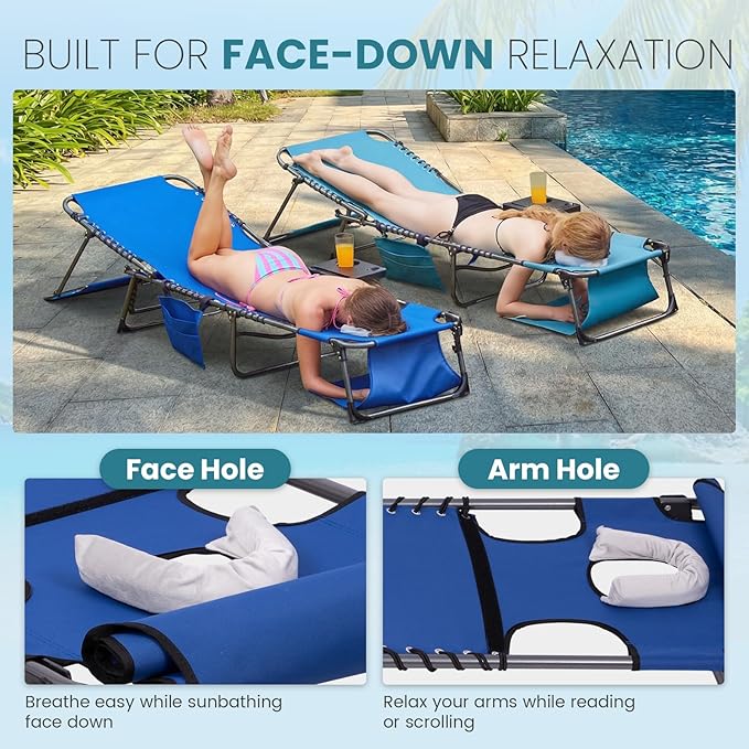 FUNDANGO Heavy Duty Tanning Chair
