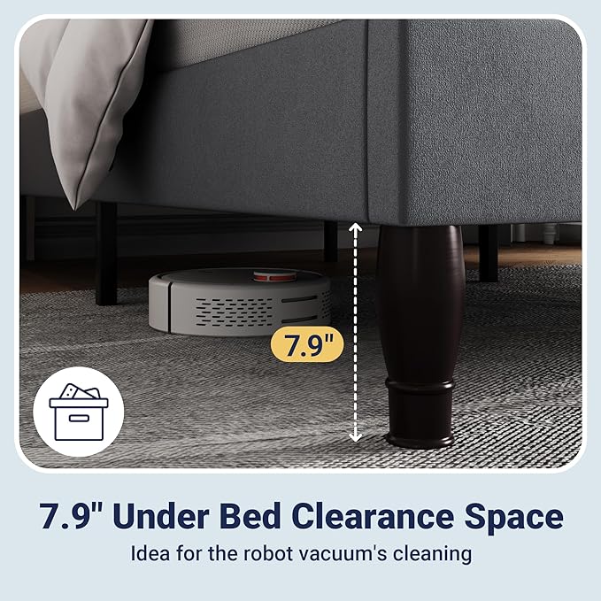 Allewie Queen Size Bed Frame