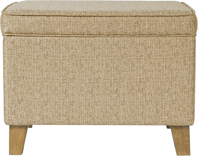 Homepop Home Decor | Medium Square Storage Ottoman