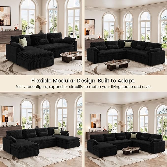 Belffin Large Modular Sectional Sofa