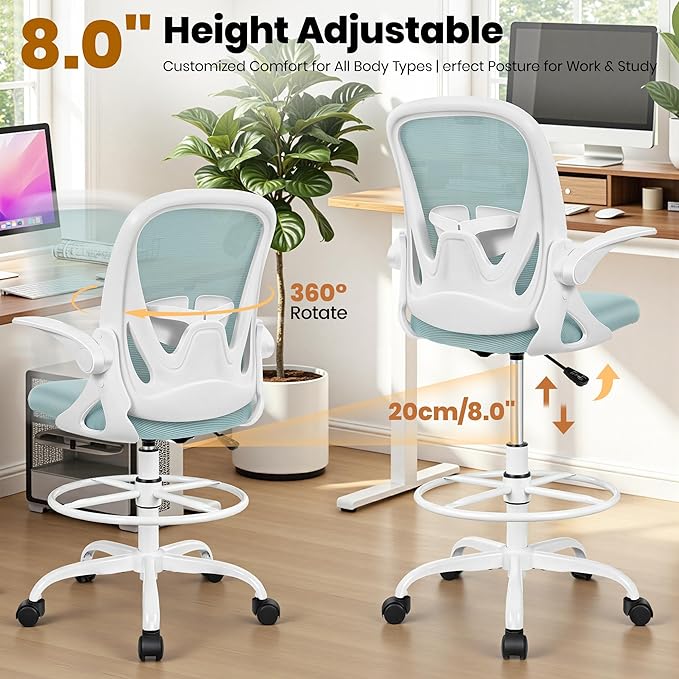 Primy Drafting Chair Tall Office Chair