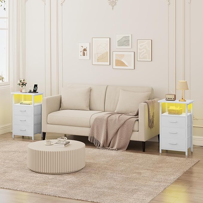 Vagusicc Night stand Set 2